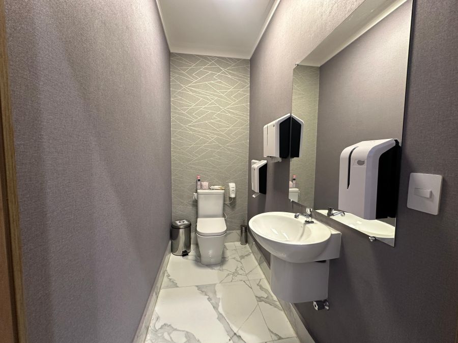 Banheiro com acessibilidade