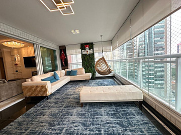 Apartamento Com 4 Suites e 5 Vagas Para Alugar